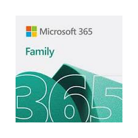 6GQ-00092: MICROSOFT 365 FAMILY MAC/WIN 6 USERS ALL LNG ESD