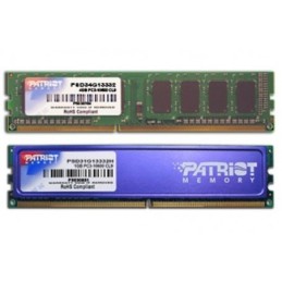 PSD34G13332: PATRIOT RAM DIMM 4GB DDR3 1333MHZ