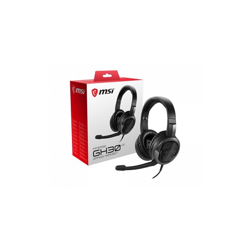 S37-2101001-SV1: MSI CUFFIE HEADSET GAMING IMMERSE GH30 V2