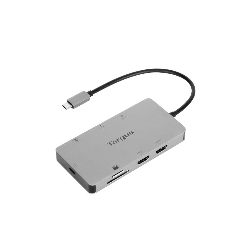 DOCK423EU: TARGUS DOCKING STATION USB-C UNIVERSAL DUAL 4K HDMI CON PASS-THRU POWER DELIVERY DA 100W