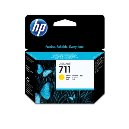 CZ132A: HP CART INK GIALLO  PER PLOTTER T120 - T520 N. 711