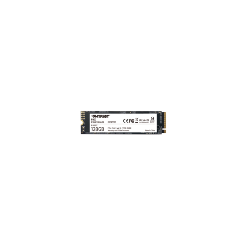 P300P128GM28: PATRIOT SSD INTERNO P300 128GB M.2 PCIE R/W 1600/600 GEN 3X4