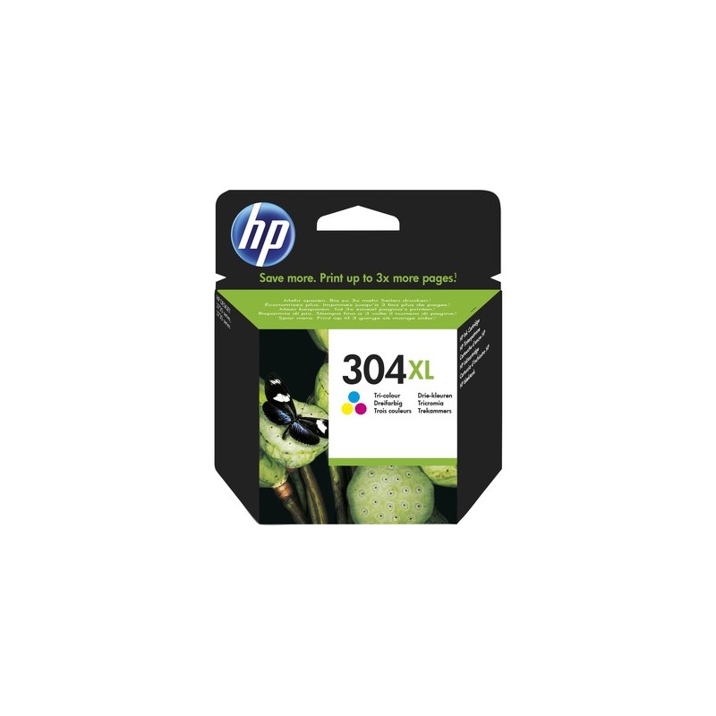 N9K07AE: HP CART INK COLORE (C/M/Y) N.304XL PER DJ3720/3730 TS