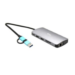 CANANOTDOCKPD: I-TEC DOCKING STATION USB 3.0 USB-C/TB3 3X DISPLAY METAL NANO DOCK WITH LAN