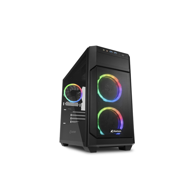 V1000 RGB: SHARKOON CASE MICRO-ATX 2XUSB 3.0