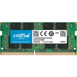 CT8G4SFRA32A: CRUCIAL RAM SODIMM 8GB DDR4 3200MHZ CL22