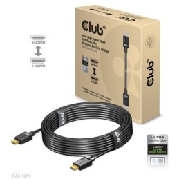 CAC-1375: CLUB3D HDMI 2.1 MALE TO HDMI 2.1 MALE ULTRA HIGH SPEED 4K 120HZ 8K60HZ 5M/ 16.4FT
