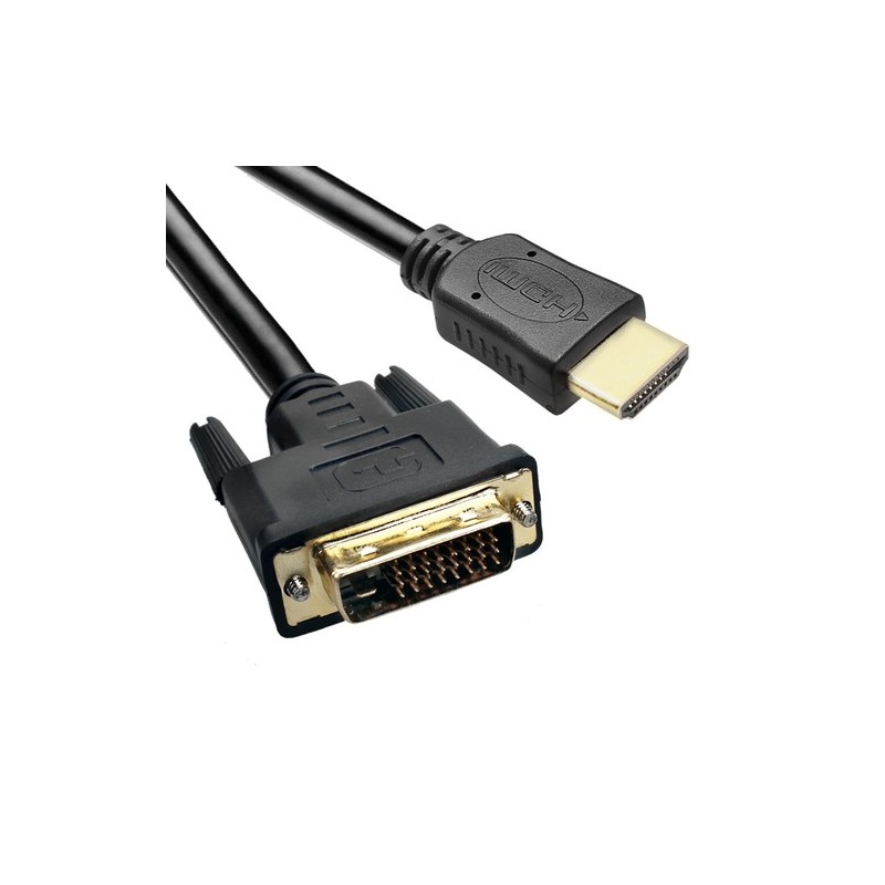DHM02: VULTECH CAVO  HDMI TO DVI MT 1