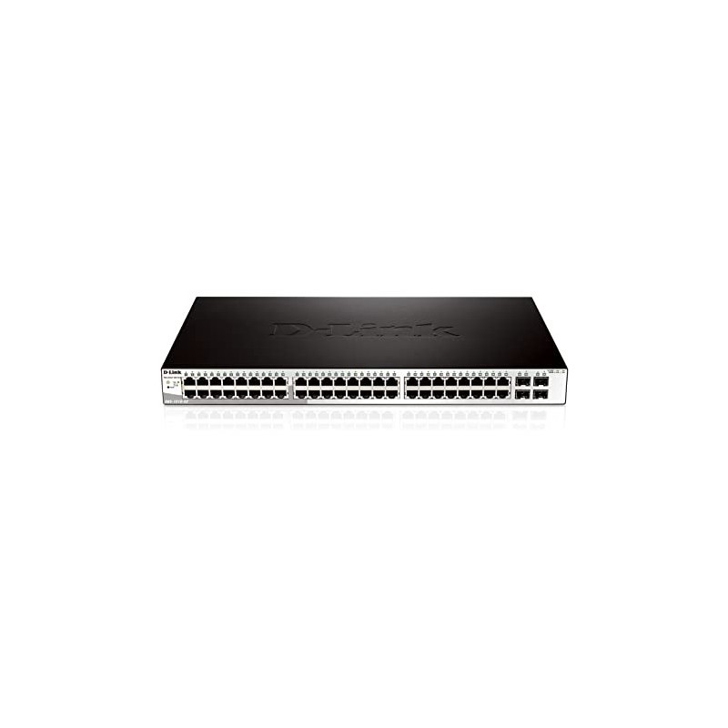 DGS-1210-52/ME: D-LINK SWITCH 48-PORT 10/100/1000BASE-T + 4-PORT 1 GBPS SFP PORTS METRO ETHERNET SWITCH DGS-1210-52/ME: D-LINK SWITCH 48-PORT 10/100/1000BASE-T + 4-PORT 1 GBPS SFP PORTS METRO ETHERNET SWITCH
