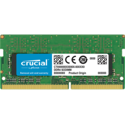 CT4G4SFS8266: CRUCIAL RAM SODIMM 4GB DDR4 2666MHZ CL19