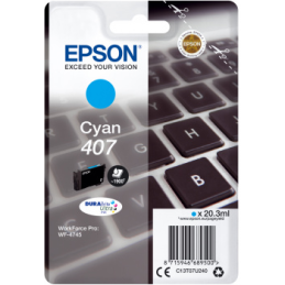 C13T07U240: EPSON CART. INK CIANO PER WF-4545