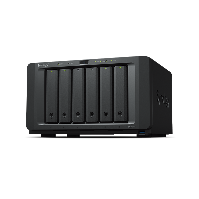 DS1621+: SYNOLOGY NAS TOWER 6BAY 2.5"/3.5" SSD/HDD SATA