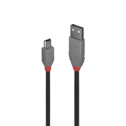 36725: LINDY 5M USB 2.0 KABEL A/MINI-B