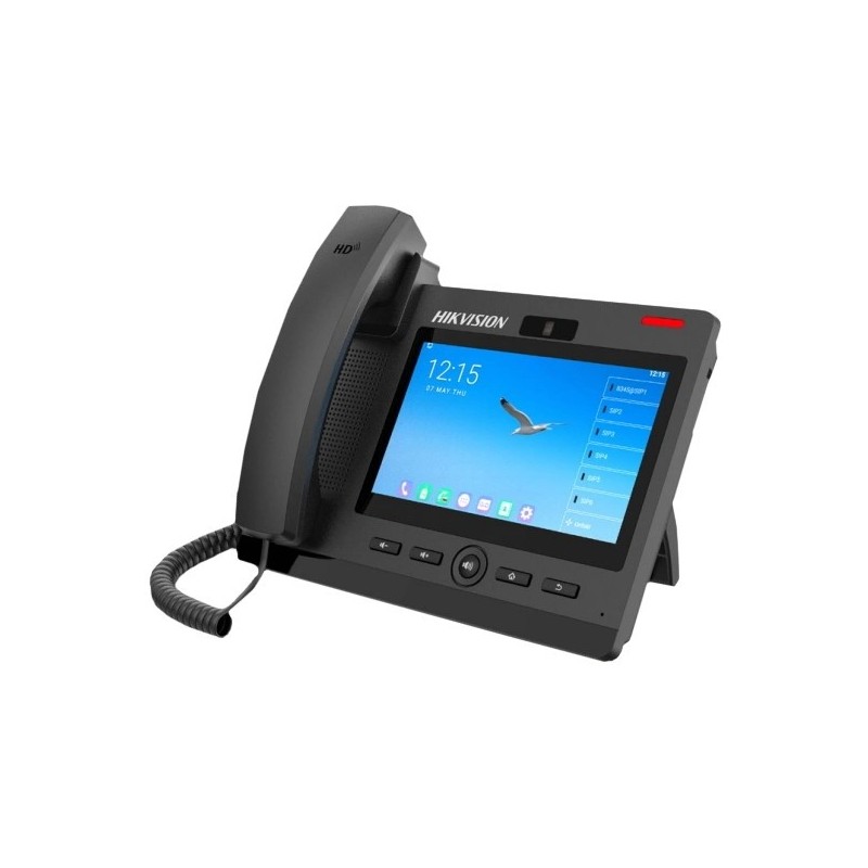 DS-KP9301-HE1: HIKVISION TELEFONO VOIP LCD 7" ANDROID 20 LINEE