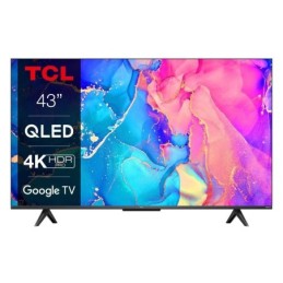 43C644: TCL SMART TV 43" QLED UHD 4K ANDROID TV NERO