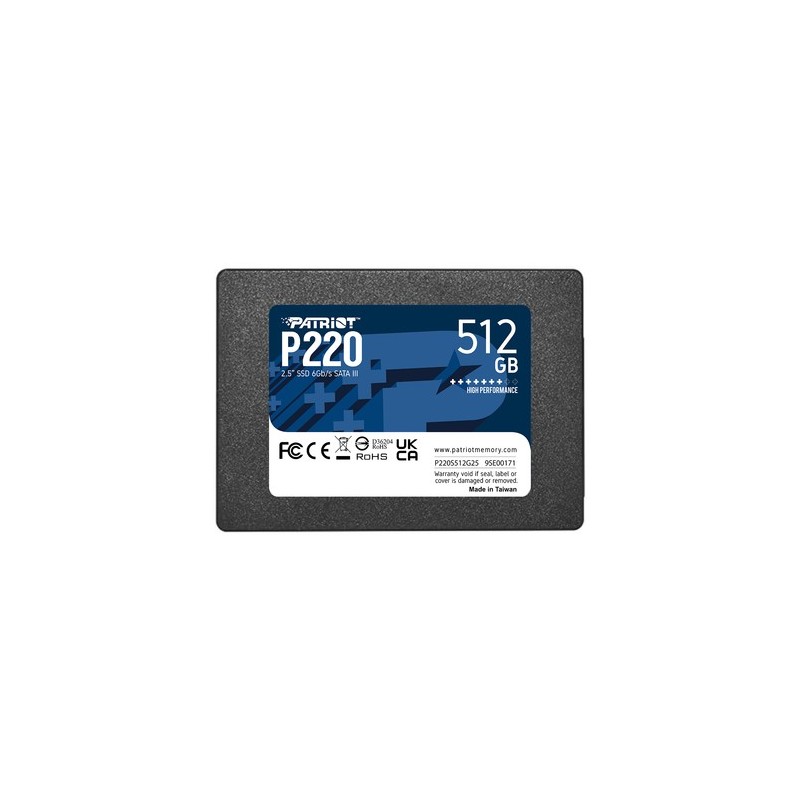 P220S512G25: PATRIOT SSD INTERNO P220 512GB 2
