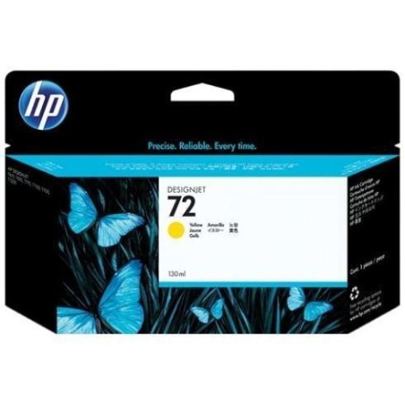 C9373A: HP CART INK 72 GIALLO VIVERA 130 ML PER PLOTTER 1100/T610