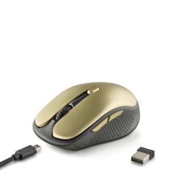 EVO RUST GOLD: NGS MOUSE EVO RUST GOLD WIRELESS RECHARGEABLE MICES