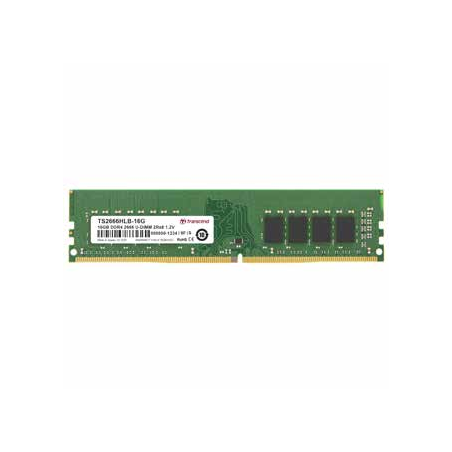 JM3200HLE-16G: TRANSCEND RAM DIMM 16GB DDR4 3200MHZ U-DIMM 1Rx8 2Gx8 CL22 1.2V
