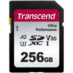 TS256GSDC340S: TRANSCEND MEMORY CARD 256GB SD Card UHS-I U3 A2 Ultra Performance