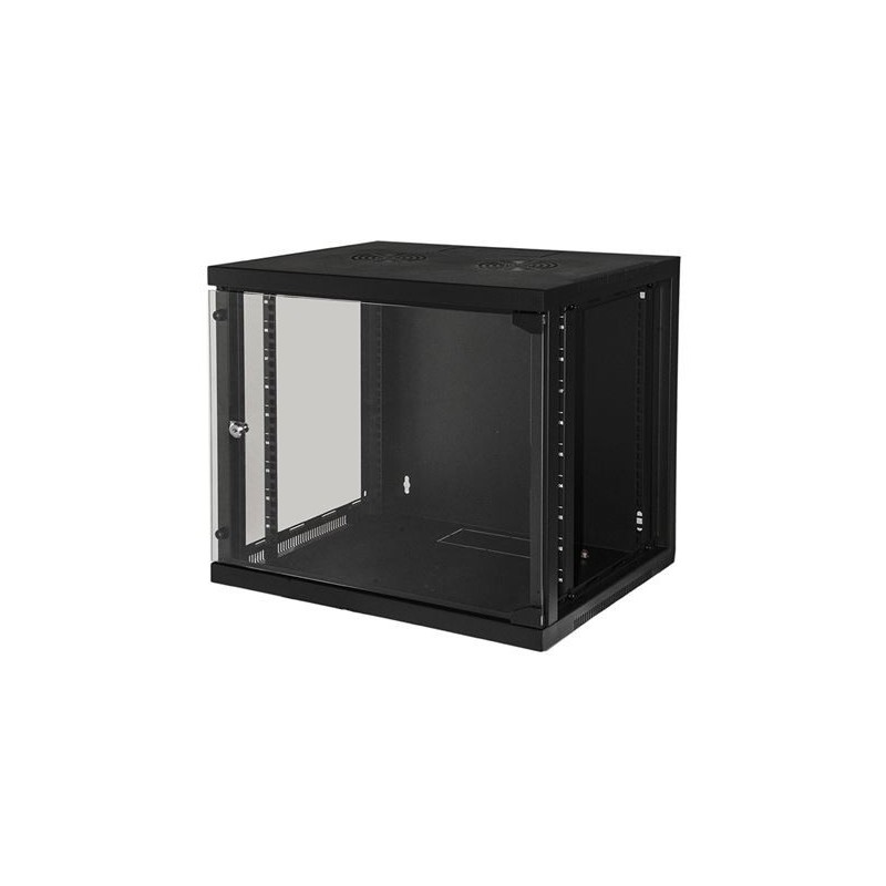 LK1909UN: LINK ARMADIO RACK DA MURO 19 9U 485X540X450 NERO