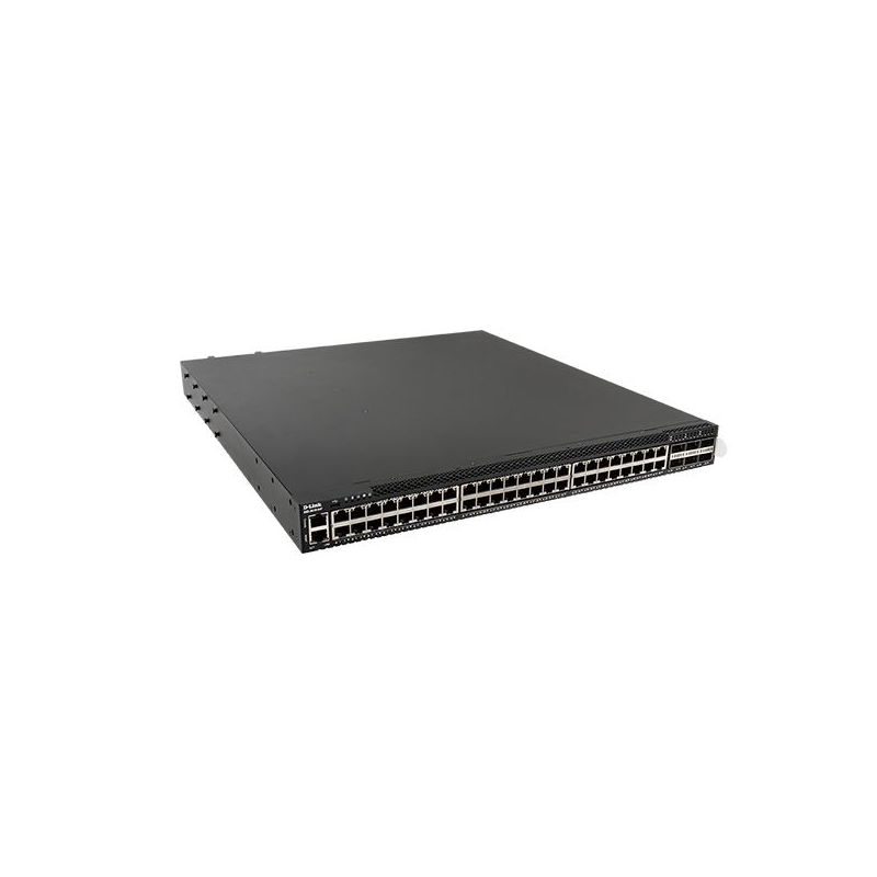 DXS-3610-54T/SI: D-LINK SWITCH 48 PORTE X 1/10GBE AND 6 X 40/100GBE QSFP+/QSFP28 PORTS L3 STACKABLE 10G MANAGED