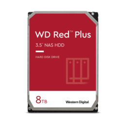 WD80EFZZ: WESTERN DIGITAL HDD RED PLUS 8TB 3