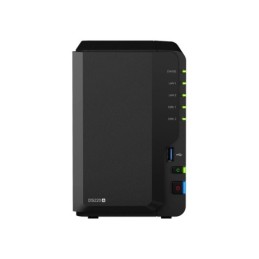 DS224+: SYNOLOGY NAS TOWER 2BAY 2.5"/3.5" SSD/HDD INTEL CELERON J4125 2GB DDR4 (UP TO 6GB)