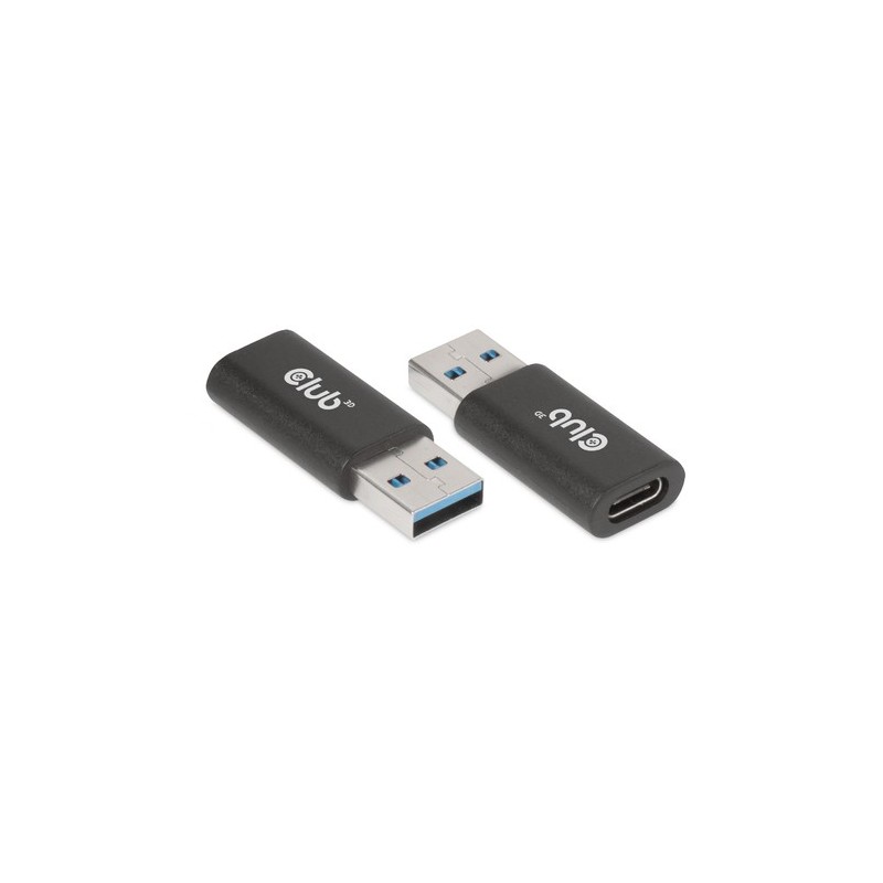CAC-1525: CLUB3D ADATTATORE USB TYPE C 3.2 GEN 1 FEMALE TO USB 3