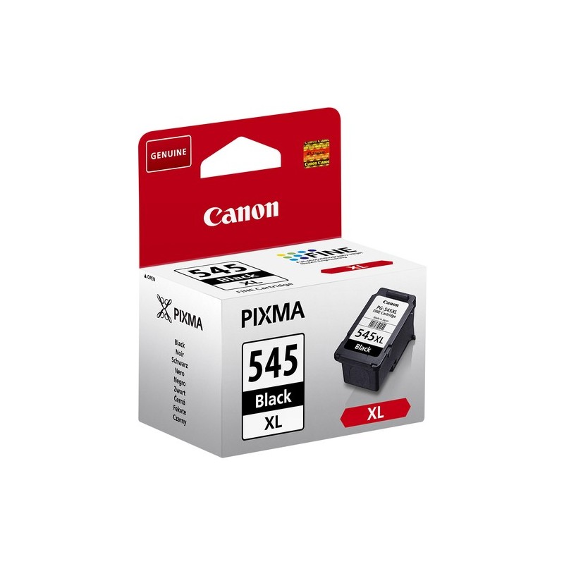 8286B001: CANON CART INK NERO PG-545XL PER PIXMA MX495 IP2850 MG2950 TS
