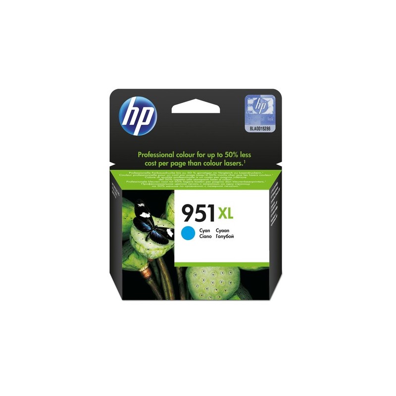 CN046AE: HP CART INK CIANO PER OJ PRO8100/8600 1500PAG 951XL